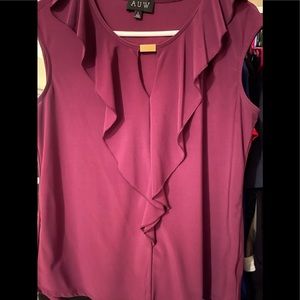 Maroon blouse
